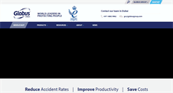 Desktop Screenshot of globusgroup.com